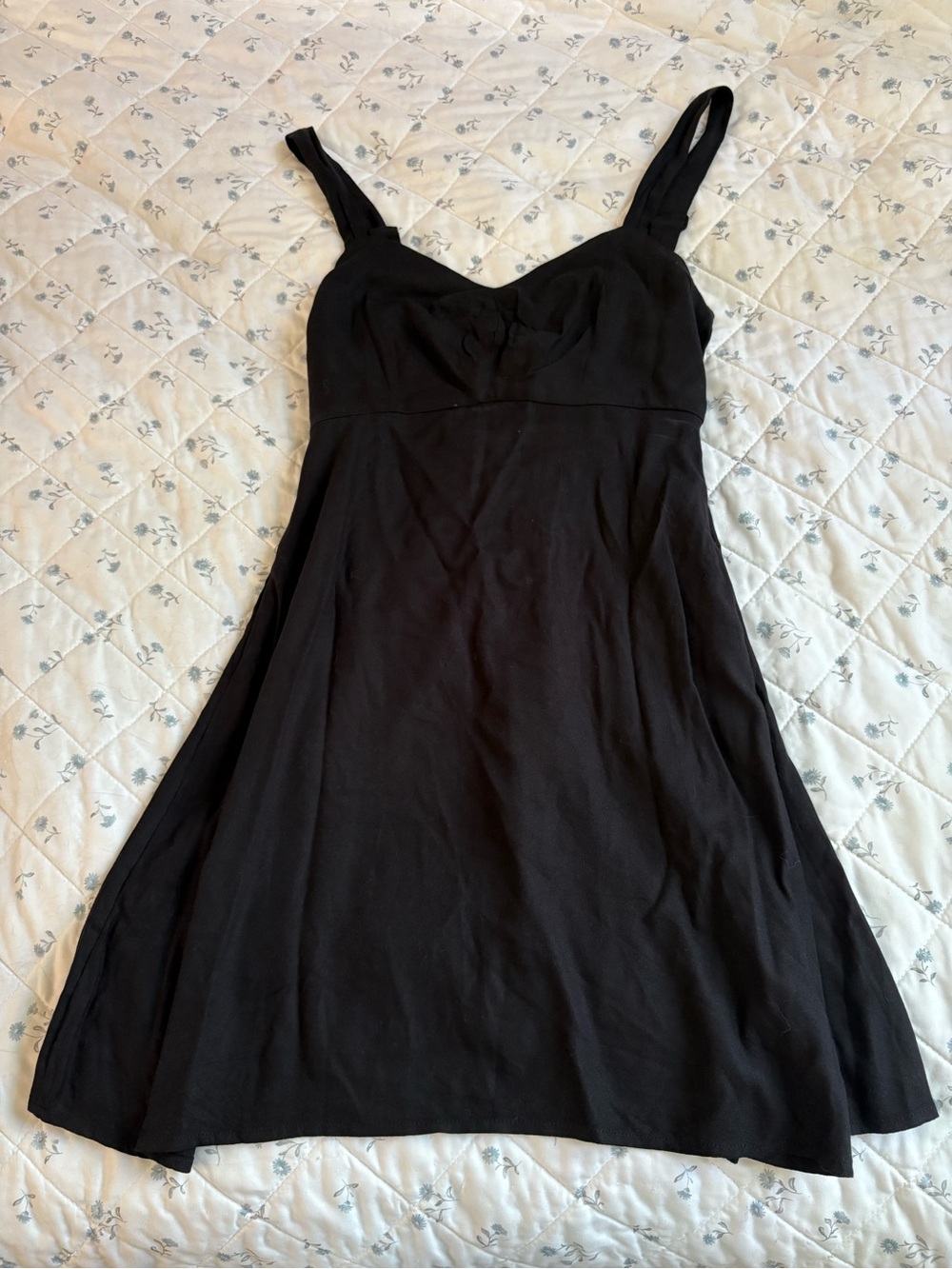 Classic Black Babydoll Dress with Adjustable Straps